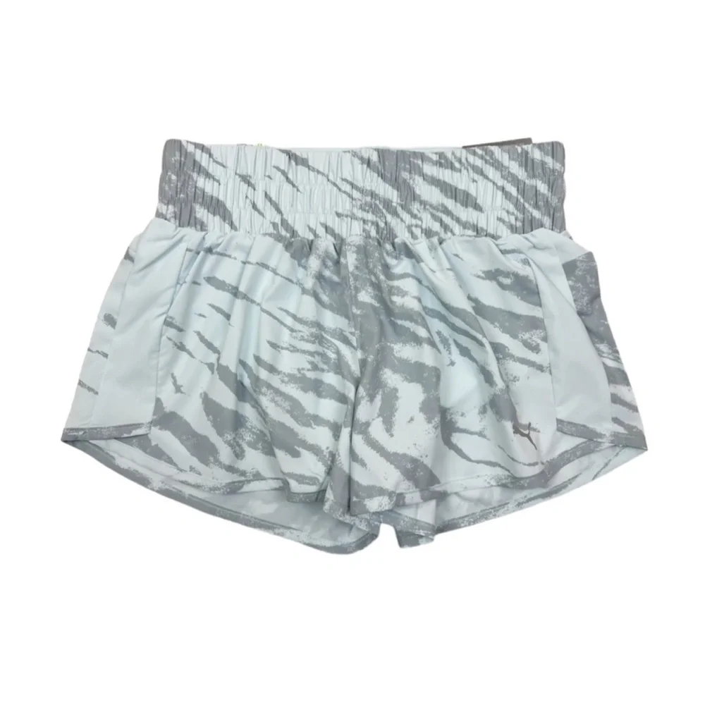 Puma Ultraweave S 3” Running Shorts With Attached Brief Light Blue Gray XS
